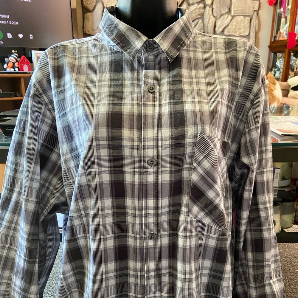 MotoGear Long Sleeve Button Up